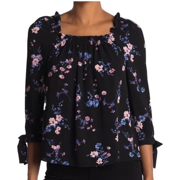 ❤️ SALE NWT Philosophy Floral Blouse - Picture 3 of 8